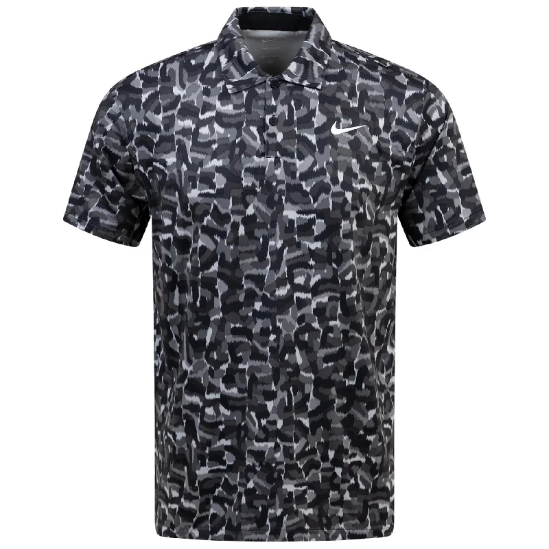 Shop and Save Dri-FIT Tour Confetti Print Polo Smoke Grey - SU24