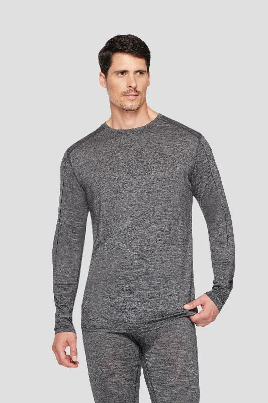 Get It Before It’s Gone 1.0 Men's All-Season Lightweight Merino Wool Baselayer Crew Top