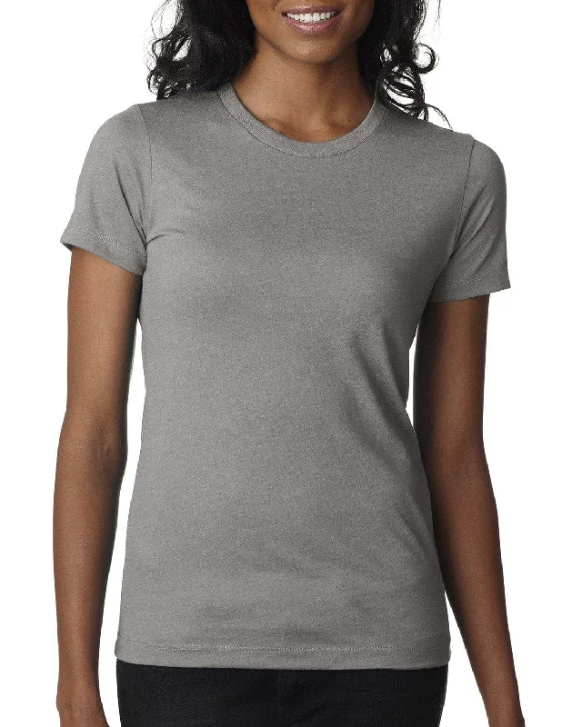 Special Buy Next Level Ladies CVC Crew Tee | Stone Gray