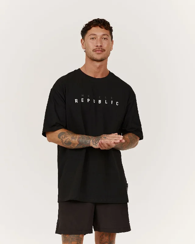Huge Discounts CLASSIC TONAL TEE V2 - BLACK