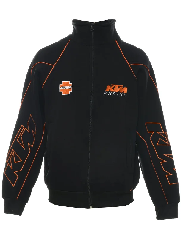 Black KTM Racing Track Top - S