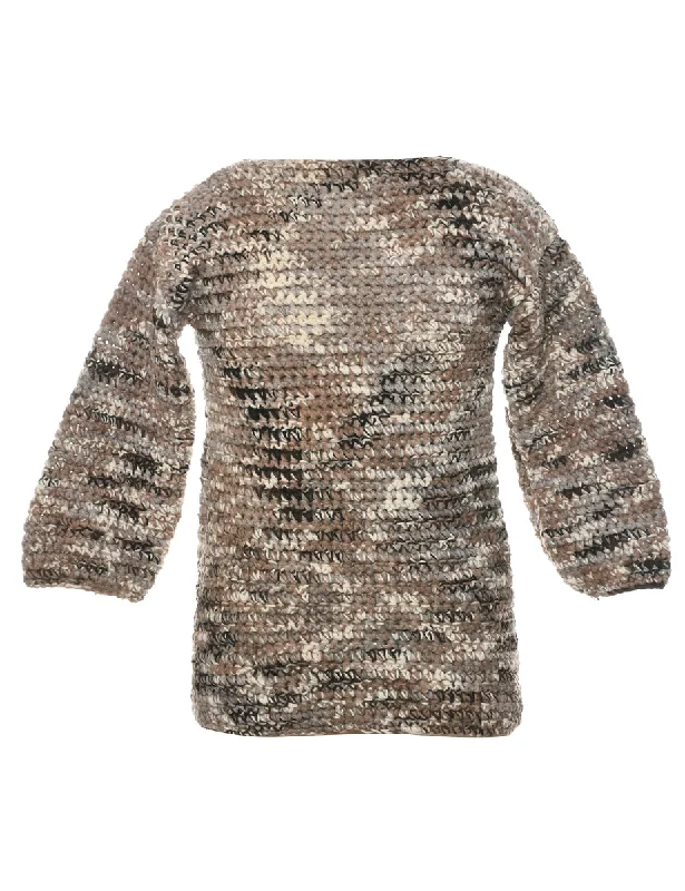 Super Deal Brown Jumper - S