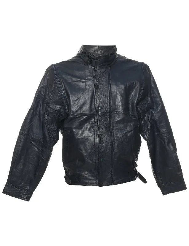 Weekend Discounts to Love Black Leather Jacket - M