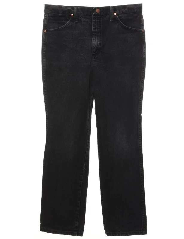 One-Day Only Black Wrangler Jeans - W34 L32