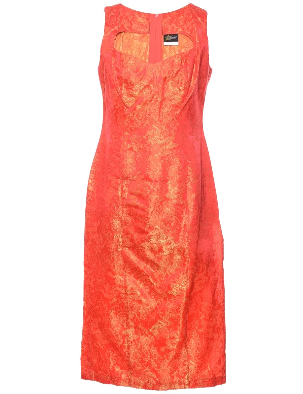 The Best Prices Brocade Evening Dress - M