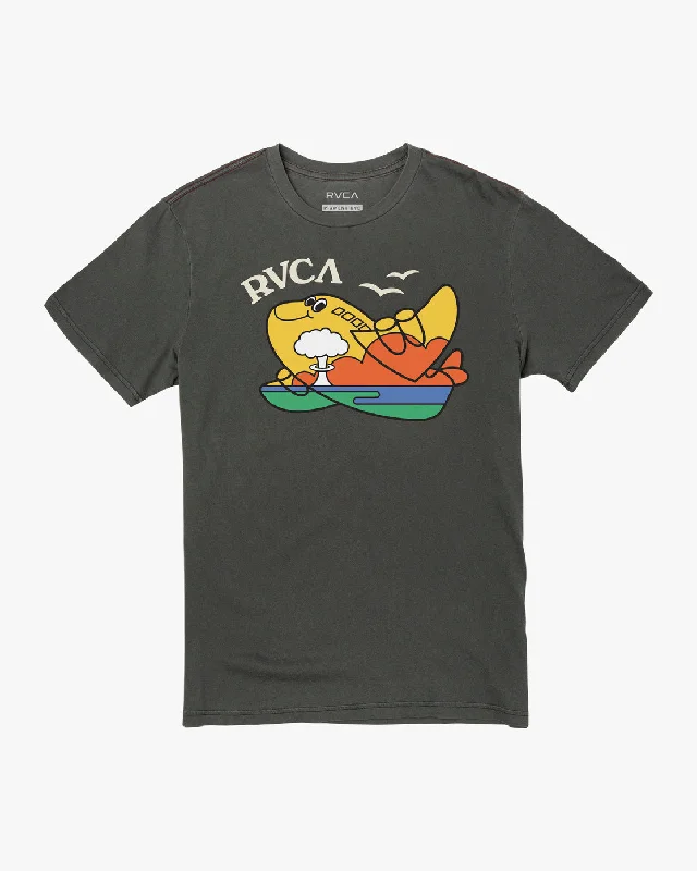 Weekend Offers That Tempt Island Hopper Tee - Pirate Black