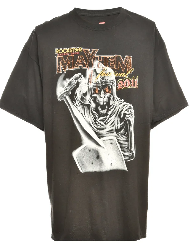 Get It Before It’s Gone Black Rockstar Energy Hanes Printed T-shirt - XL