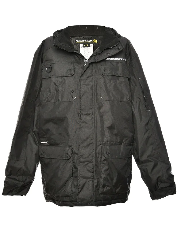 Lowest Price Black Mountaineering Jacket - L