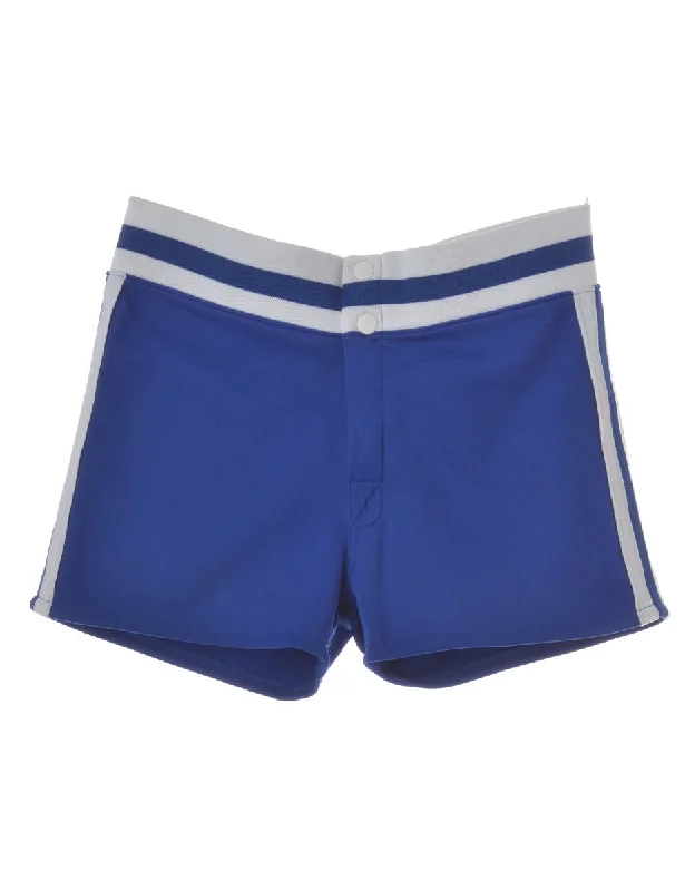 Quick Sale Blue Baseball Shorts