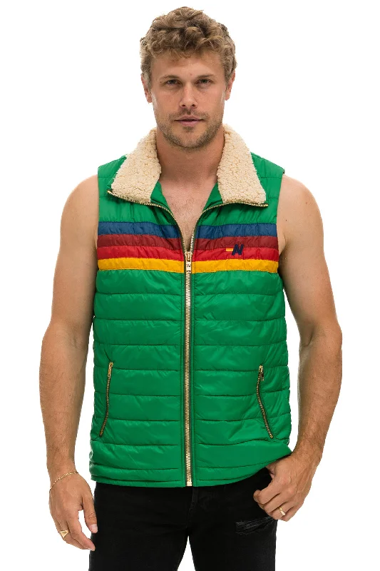 Limited Time Discount MEN'S 4 STRIPE VEST SHERPA- AMAZON