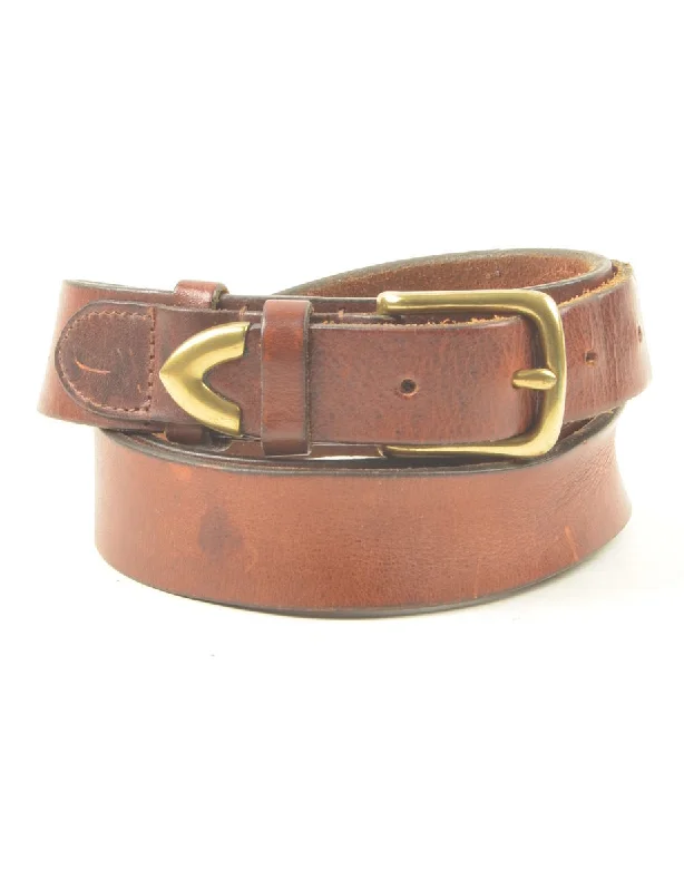 Discount Mania Brown Waist Belt - L