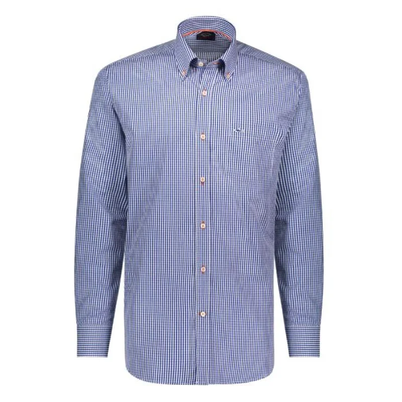 Instant Deal PAUL&SHARK Classic Check Shirt