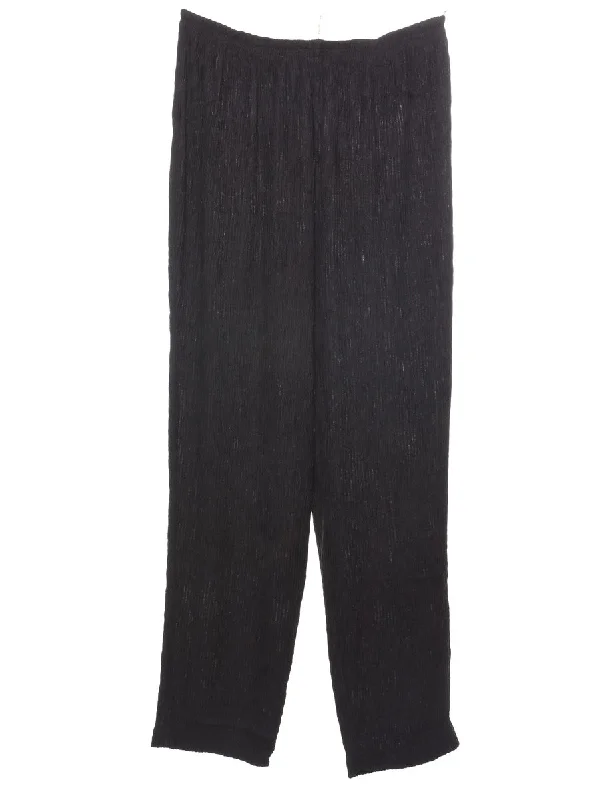 Extra Discounts Black Trousers - W28 L29