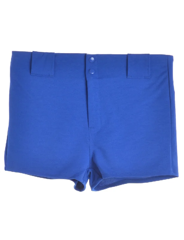 Overstock Clearance Blue Baseball Shorts