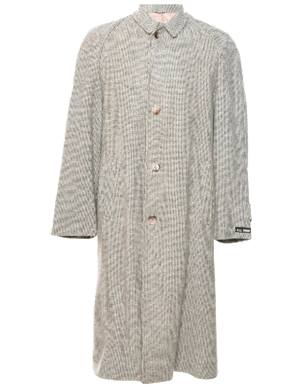 Exclusive Deal Brown Wool Coat - L