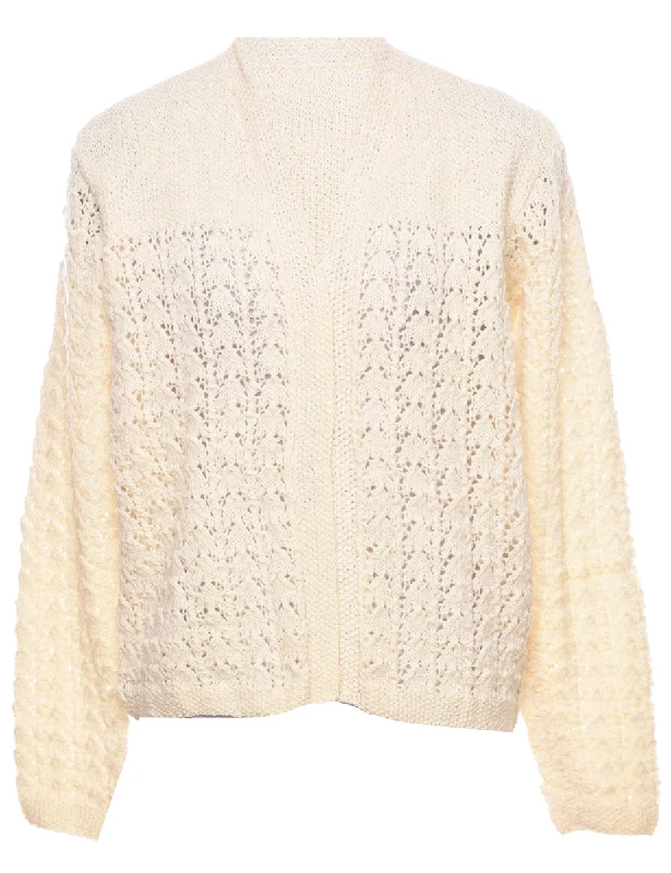 Can't Resist Cable Knit Cardigan - M