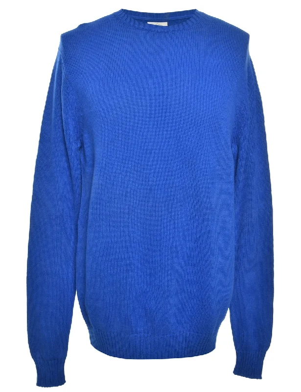 Weekend Discounts to Delight Blue St John's Bay Jumper - S