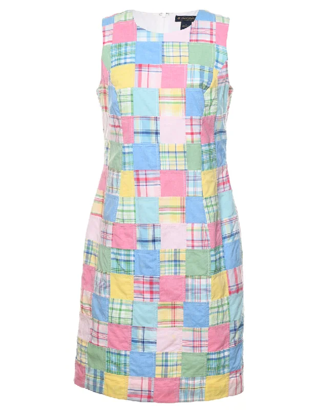 Buy More, Save More Brooks Brothers Patchwork Dress - S