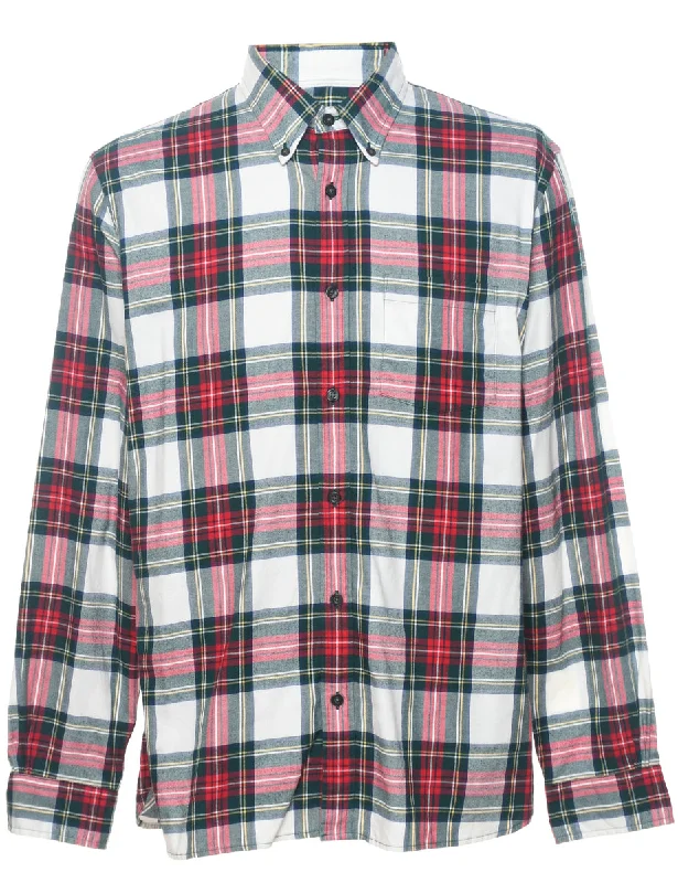 Stock Up and Save Brooks Brothers Multi-Colour Checked Shirt - L