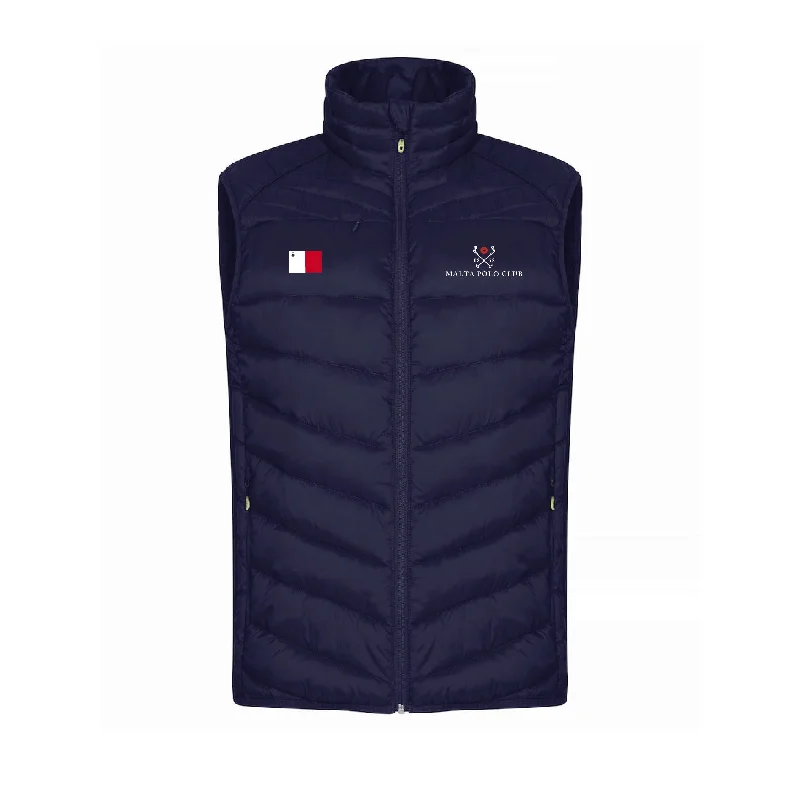 Massive Deals Malta Navy Padded Gilet