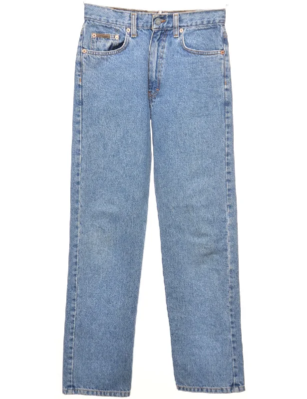 Shop and Save Calvin Klein Light Wash Jeans - W26 L29