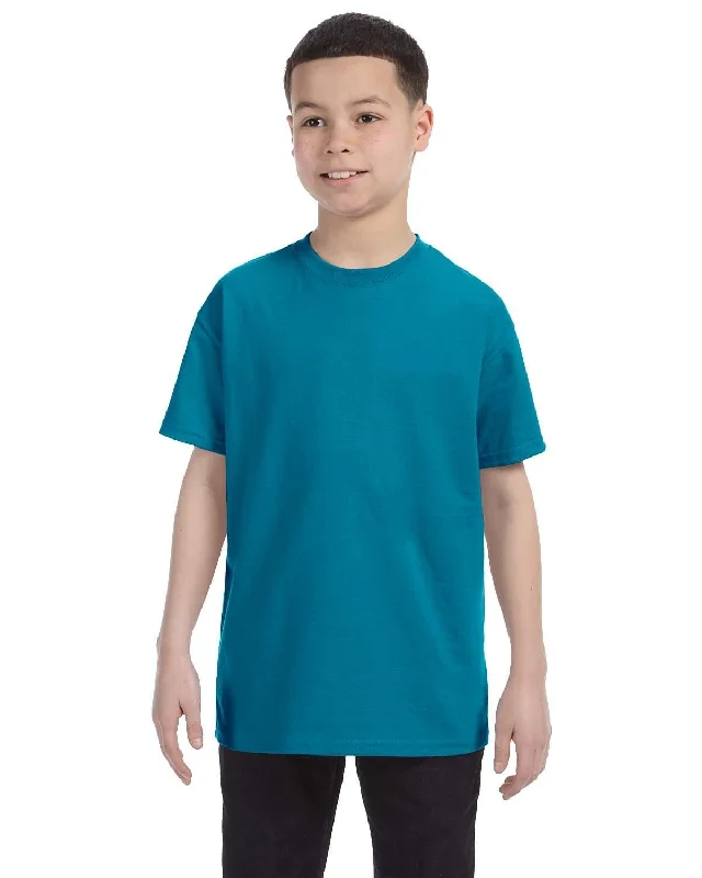 Take Advantage Jerzees Youth Heavyweight 50/50 T-Shirt | California Blue