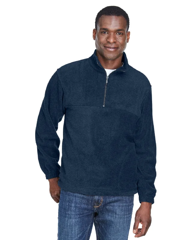 Exclusive Online Offer Harriton Quarter-Zip Fleece Pullover | Navy