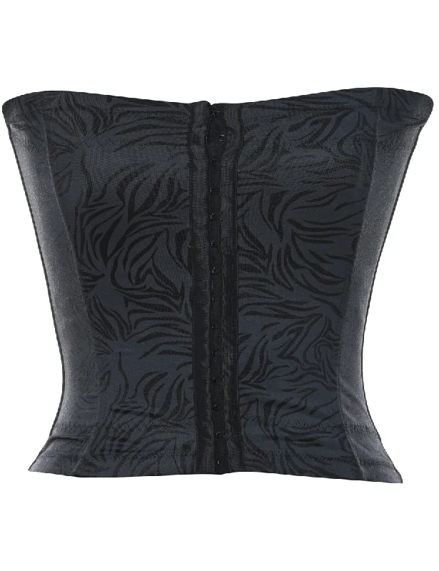 Best Bargains Body Skimming Patterned Bustier - XS
