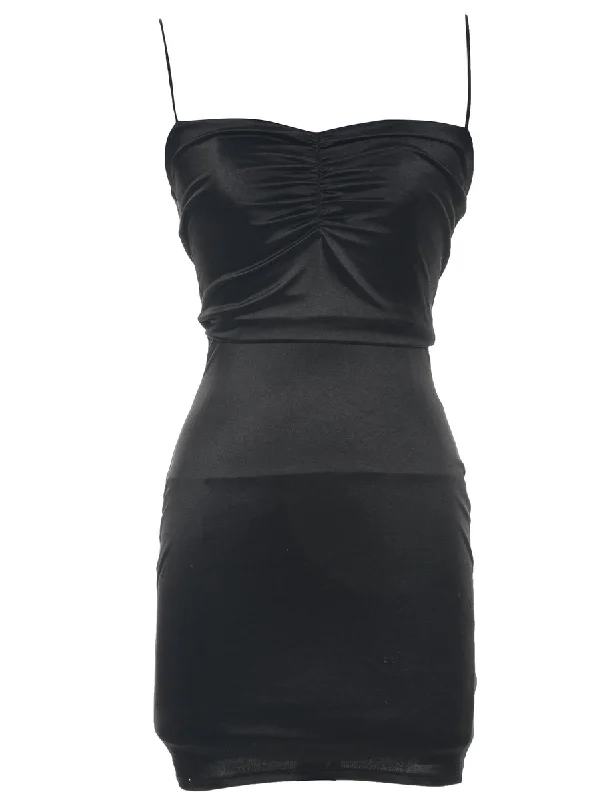 Black Bodycon Dress - S