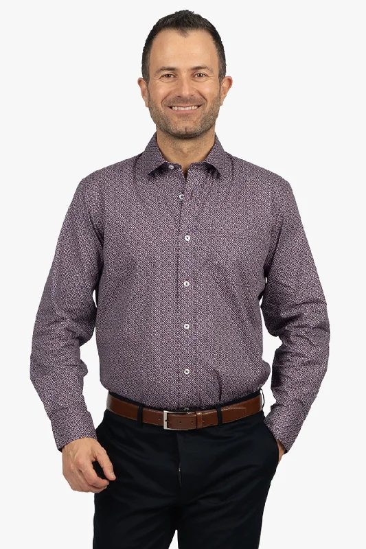 Time-Limited Offer Back Bay | Cotton Spandex Printed Casual Shirt