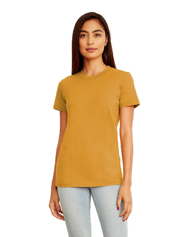Online Exclusive Next Level Ladies Boyfriend Tee | Antique Gold