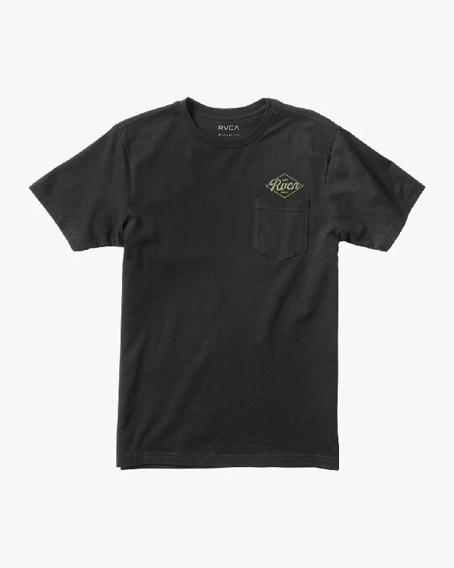 While Supplies Last RVCA Plate Tee - Black