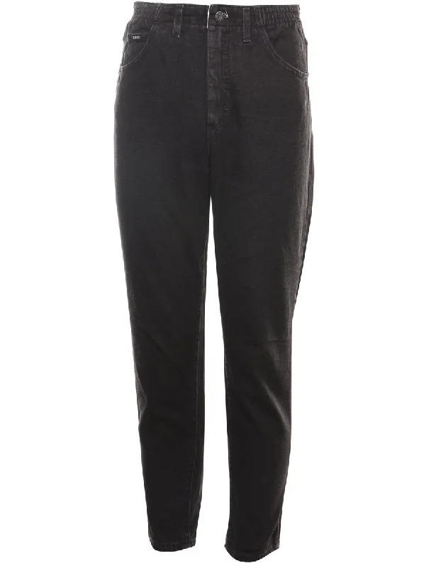 Weekend Bargains to Snag Black Lee Denim Casual Trousers - W28 L29