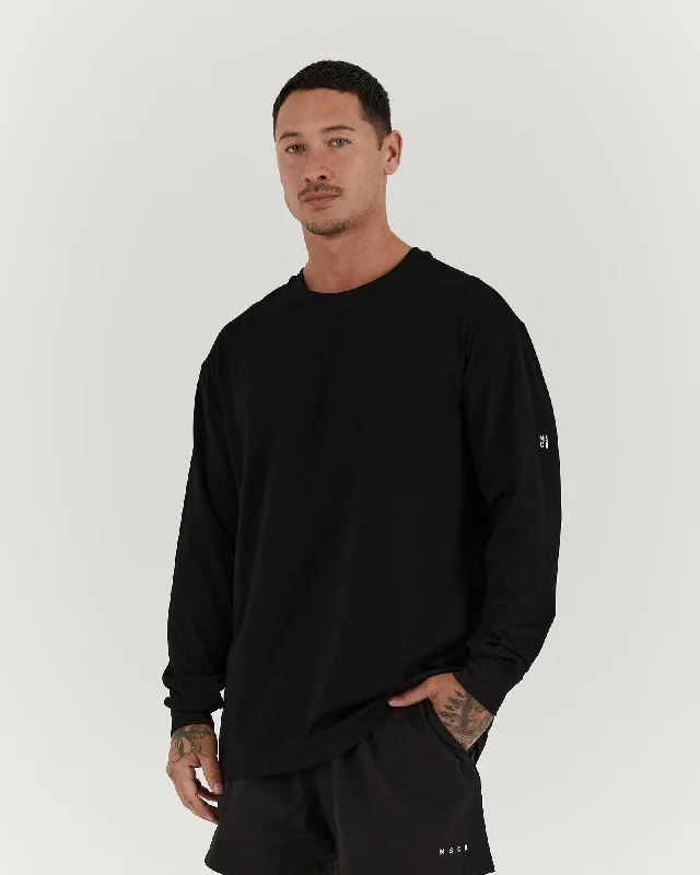 Lowest Price CLASSIC CONQUER LS TEE - BLACK