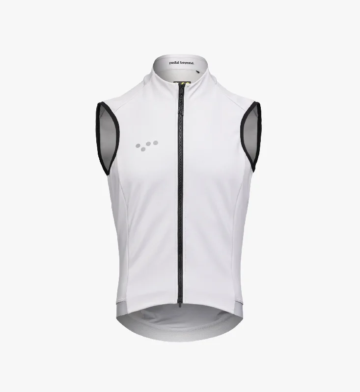 Special Price Essentials / Men's Thermal Gilet - Chalk