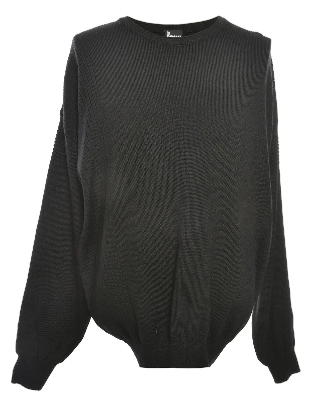 Exclusive Savings Black Long Sleeved Jumper - M
