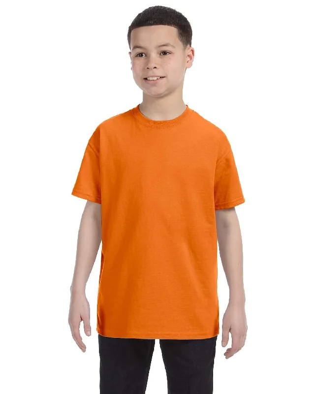 Super Sale Hanes Youth Authentic-T T-Shirt | Orange