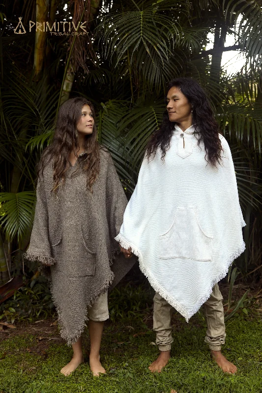 Super Sale Wool Poncho with Hoodie ⋙ Unisex