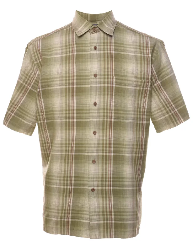 Arrow Checked Shirt - M