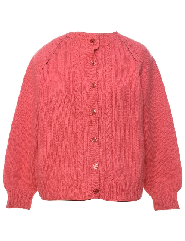 Buy Today Cable Knit Cardigan - M