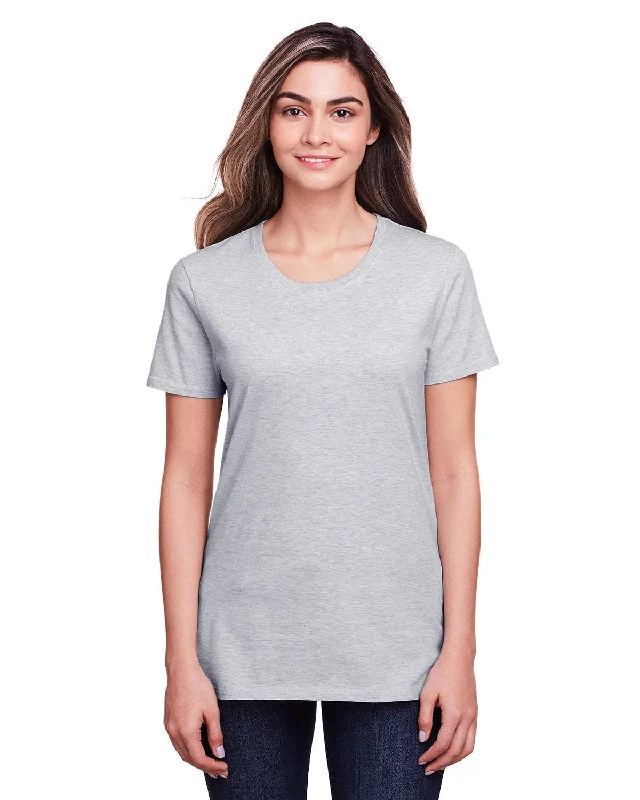 Clearance Sale Fruit of the Loom Ladies ICONIC T-Shirt | Athletic Heather