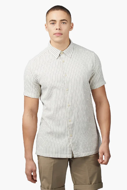 Weekend Deals That Amaze Ben Sherman | Resort Stripe Casual Shirt