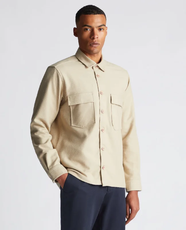 Weekend Price Cuts Galore Regular Fit Heavyweight Cotton Overshirt