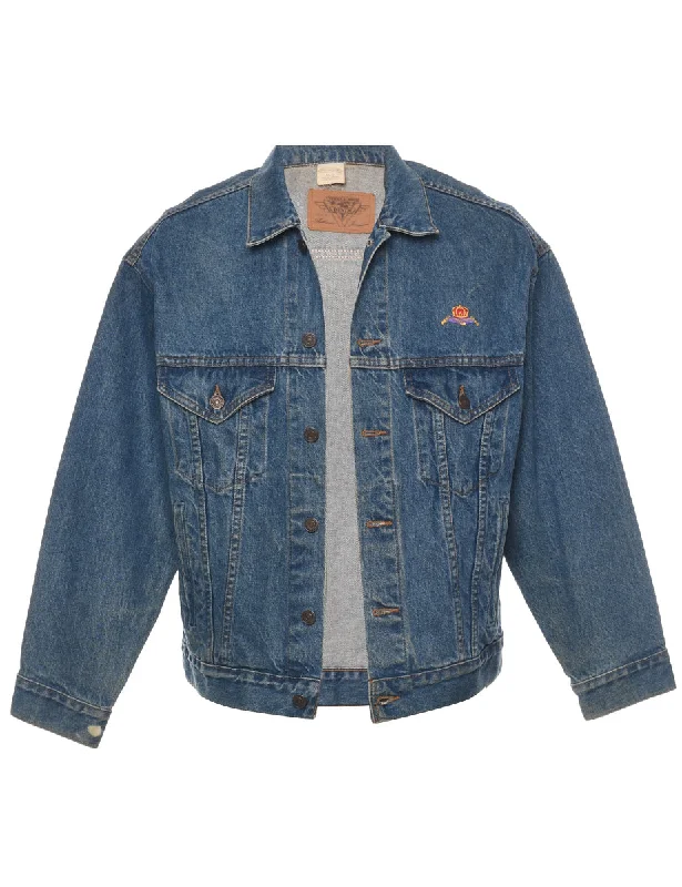 Crazy Deal Button Front Denim Jacket - M