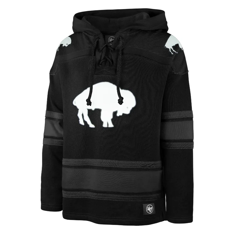 Time-Sensitive BUFFALO BILLS HISTORIC ANTHRACITE SUPERIOR '47 LACER HOOD