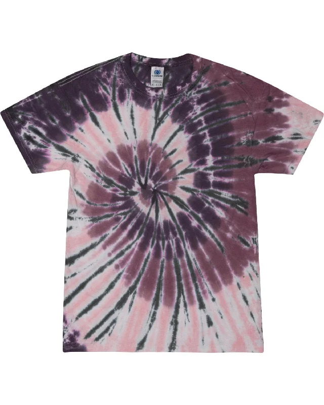 Half Price Tie-Dye 100% Cotton Tie-Dyed T-Shirt | Cherry Cola