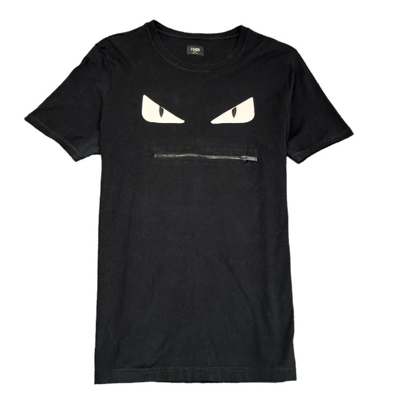 Closeout Sale Men's Monster Eye T-Shirt Black Size 4XL