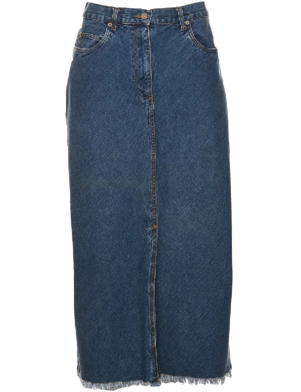 Bill Blass Denim Skirt - M