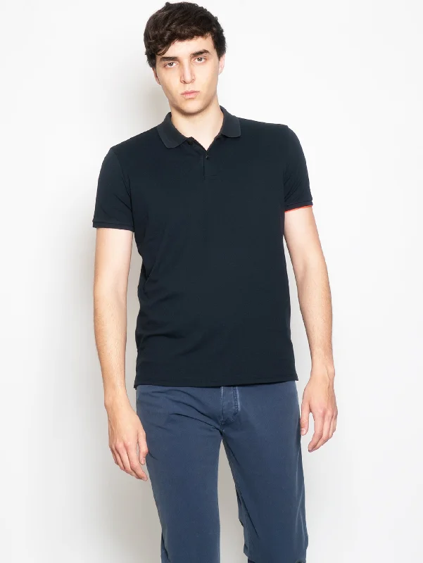 Clearance Items Polo Elasticizzata Blu