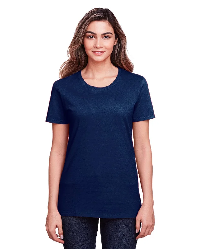 Fruit of the Loom Ladies ICONIC T-Shirt | J Navy